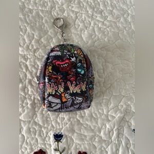 New York graffiti coin purse